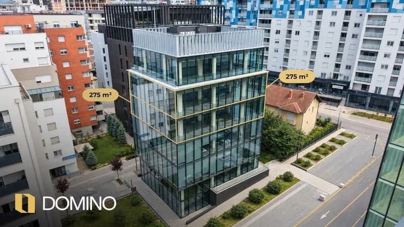Zyre me qira 275m² në lagjen Muharrem Fejza, Prishtinë